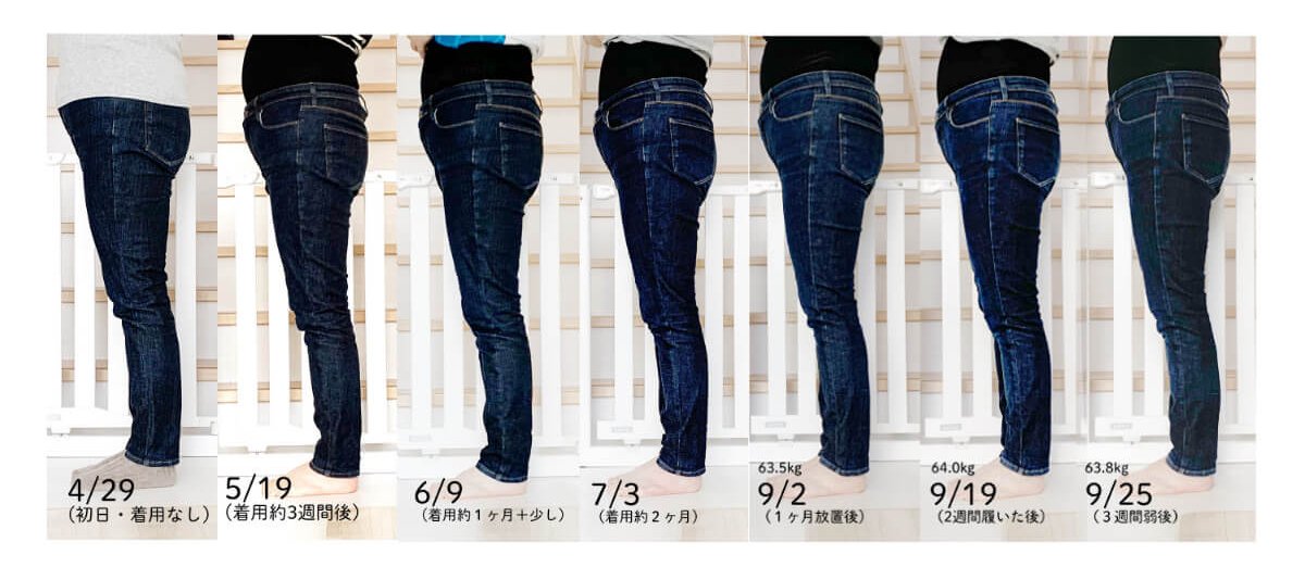 【PR】グラマラスパッツの着用経過