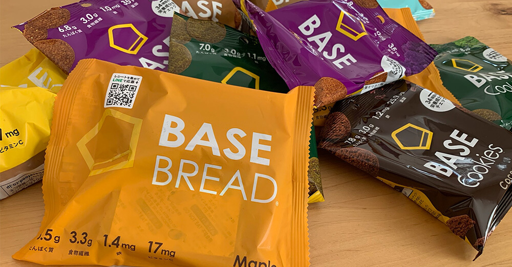 ダイエット中でもパンが食べたい！ベースフードってどんな味？