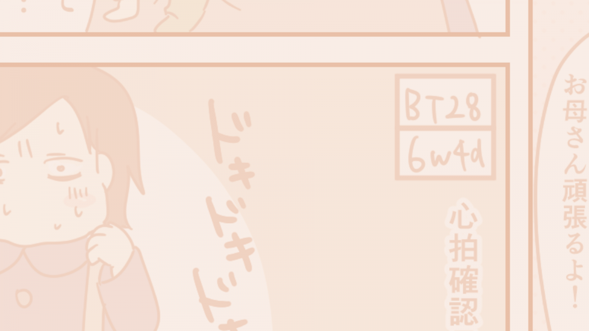 体外受精レポ35 2つの大きな壁、胎嚢確認と心拍確認